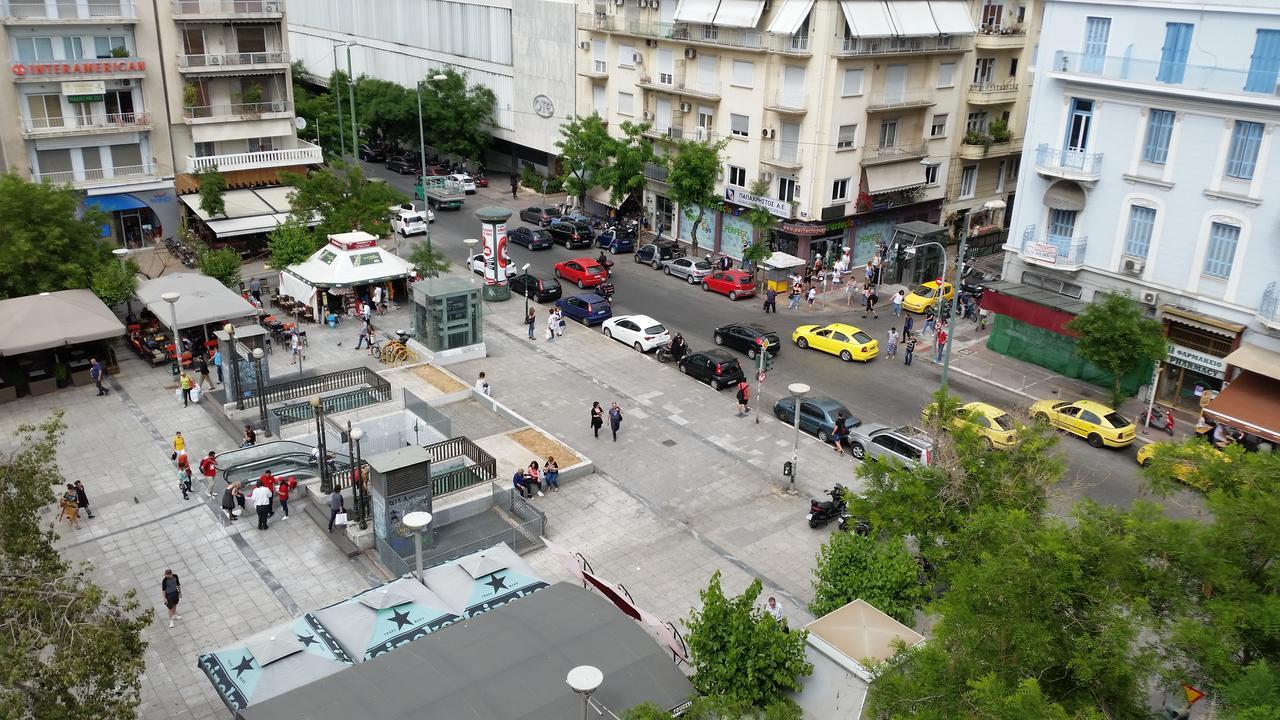 Victoria Grand Apartments Афины Экстерьер фото