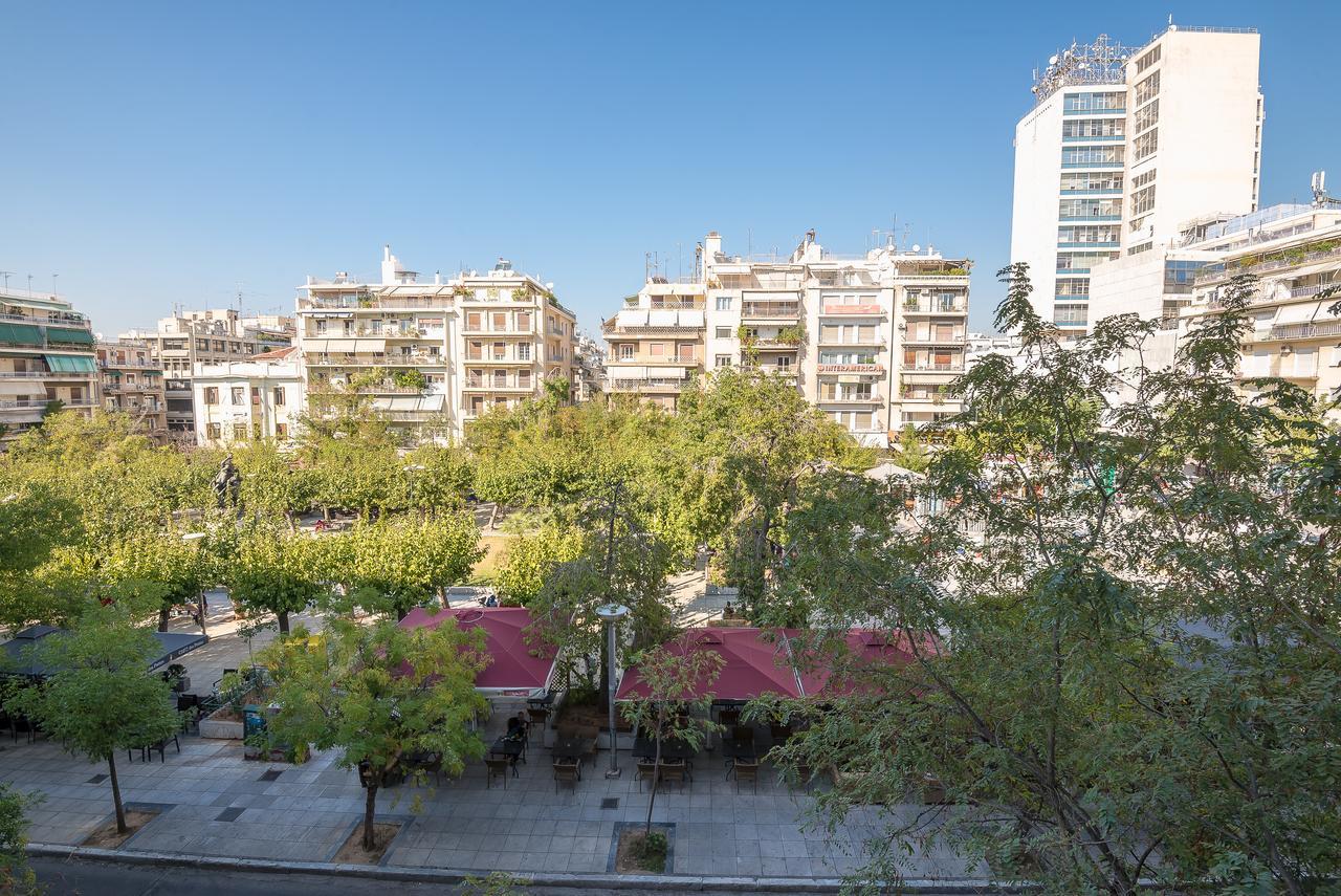 Victoria Grand Apartments Афины Экстерьер фото
