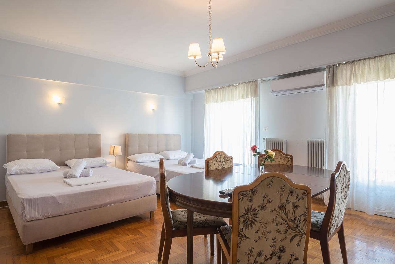Victoria Grand Apartments Афины Экстерьер фото