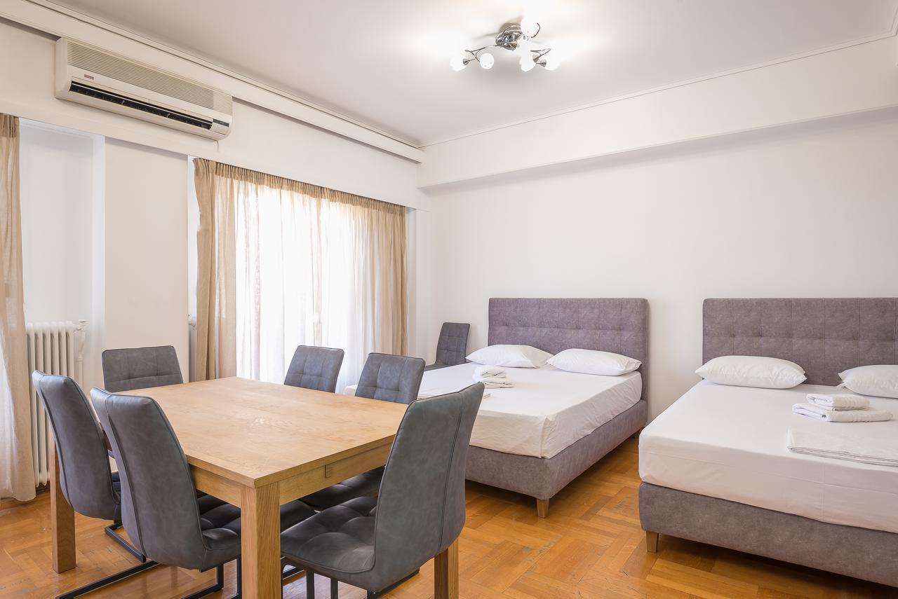 Victoria Grand Apartments Афины Экстерьер фото